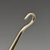 1913 British Antique Pure Silver Handle Shoehorn Button Hook Set in Case J & R Griffin